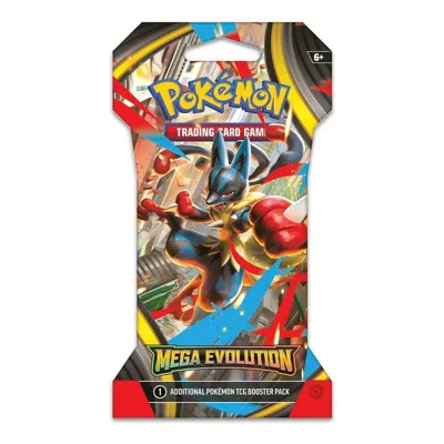 Pokémon Pokemon Card Eng. 2025 Pokemon Me01: Mega Evolution Sleeved Booster Pack In Neutral