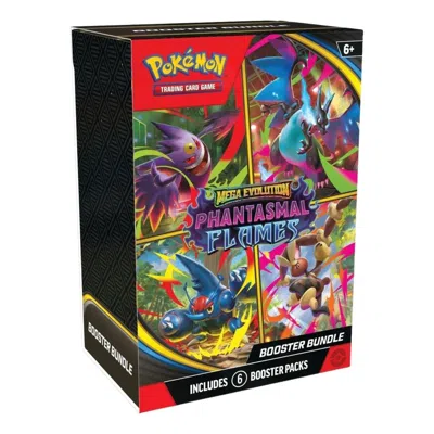 Pokémon Pokemon Card Eng. 2025 Pokemon Me02: Phantasmal Flames Booster Bundle Box In Orange
