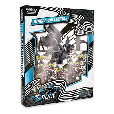 Pokémon Pokemon Card Eng. 2025 Pokemon Sv: Black Bolt Binder Collection Box In Orange