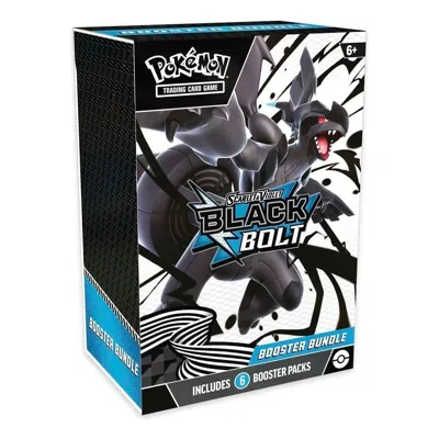 Pokémon Pokemon Card Eng. 2025 Pokemon Sv: Black Bolt Booster Bundle Box In Multi-color