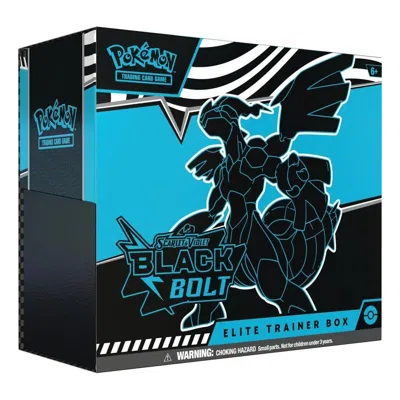 Pokémon Pokemon Card Eng. 2025 Pokemon Sv: Black Bolt Elite Trainer Box In Multi-color