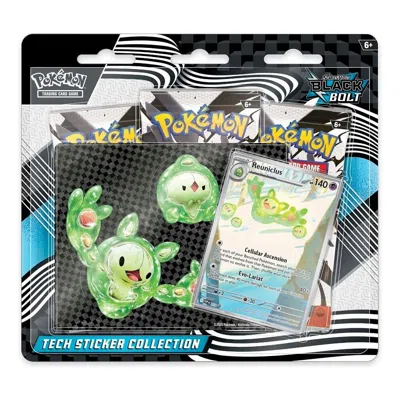 Pokémon Pokemon Card Eng. 2025 Pokemon Sv: Black Bolt Sticker Collection Box In Multi-color