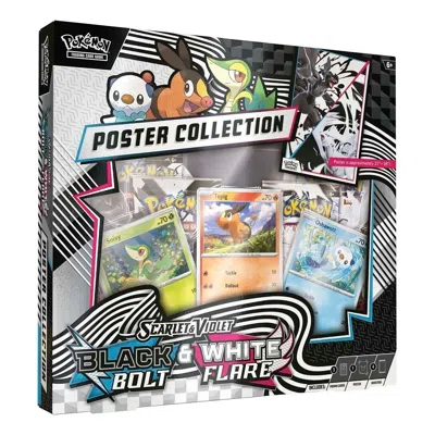 Pokémon Pokemon Card Eng. 2025 Pokemon Sv: Black Bolt Unova Poster Collection Box In Multi-color