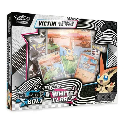 Pokémon Pokemon Card Eng. 2025 Pokemon Sv: Black Bolt Unova Victini Illustration Collection Box In Red