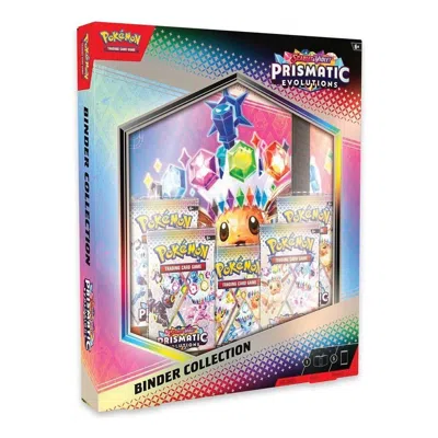 Pokémon Pokemon Card Eng. 2025 Pokemon Sv: Prismatic Evolutions Binder Collection Box In Multi