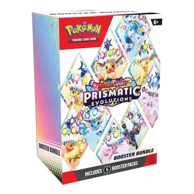 Pokémon Pokemon Card Eng. 2025 Pokemon Sv: Prismatic Evolutions Booster Bundle In Multi