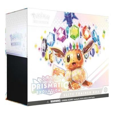 Pokémon Pokemon Card Eng. 2025 Pokemon Sv: Prismatic Evolutions Elite Trainer Box In Multi-color