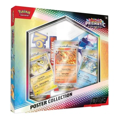 Pokémon Pokemon Card Eng. 2025 Pokemon Sv: Prismatic Evolutions Poster Collection Box In Multi-color