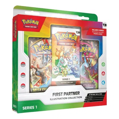Pokémon Pokemon Card Eng. 2026 First Partner Illustration Collection Series 1 In Gold