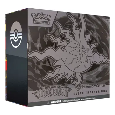 Pokémon Pokemon Card Eng. 2026 Mega Evolution Pitch Black  Center Elite Trainer Box In Multi-color