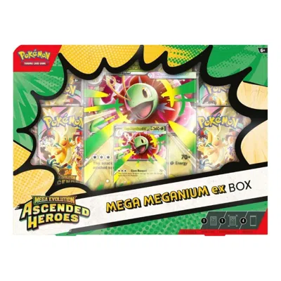 Pokémon Pokemon Card Eng. 2026 Pokemon Me: Ascended Heroes Mega Meganium Ex Box In Multi-color