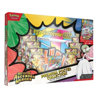 Pokémon Pokemon Card Eng. 2026 Pokemon Me: Ascended Heroes Premium Poster Collection Box 'mega Gardevoir' In Multi-color