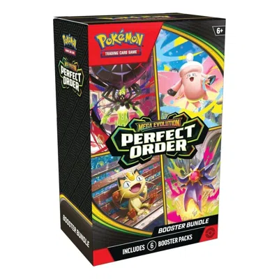 Pokémon Pokemon Card Eng. 2026 Pokemon Me03: Perfect Order Booster Bundle Box In Multi
