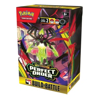 Pokémon Pokemon Card Eng. 2026 Pokemon Me03: Perfect Order Build & Battle Box In Metallic