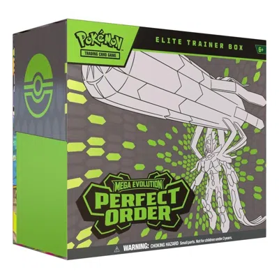 Pokémon Pokemon Card Eng. 2026 Pokemon Me03: Perfect Order Elite Trainer Box In Pink