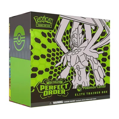 Pokémon Pokemon Card Eng. 2026 Pokemon Me03: Perfect Order Pokemon Center Exclusive Elite Trainer Box In Multi