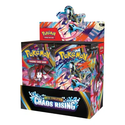 Pokémon Pokemon Card Eng. 2026 Pokemon Me04: Mega Evolution Chaos Rising Booster Display Box In Multi