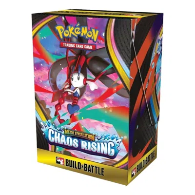 Pokémon Pokemon Card Eng. 2026 Pokemon Me04: Mega Evolution Chaos Rising Build & Battle Box In Metallic