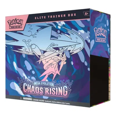 Pokémon Pokemon Card Eng. 2026 Pokemon Me04: Mega Evolution Chaos Rising Elite Trainer Box In Multi