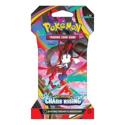 Pokémon Pokemon Card Eng. 2026 Pokemon Me04: Mega Evolution Chaos Rising Sleeved Booster Pack In Multi