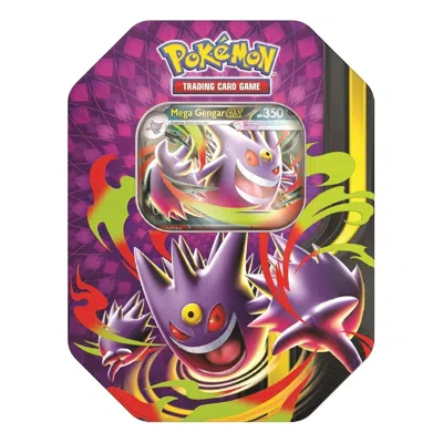 Pokémon Pokemon Card Eng. Mega Moonlit Tin 'mega Gengar Ex' In Green