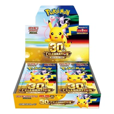 Pokémon Pokemon Card Jp Mega Expansion Pack Box '30th Celebration' In Multi