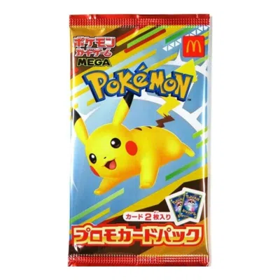Pokémon Pokemon Card Jp Mega Mcdonald's Happy Set 2025 Promo Card Pack In Multi