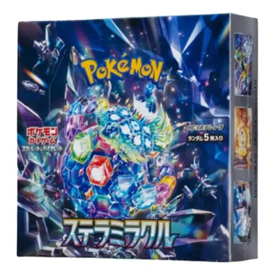 Pokémon Pokemon Card Jp Scarlet & Violet Booster Box 'stellar Miracle' In Gray