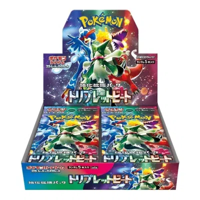 Pokémon Pokemon Card Jp Scarlet & Violet Enhanced Expansion Box 'triplet Beat' In Multi