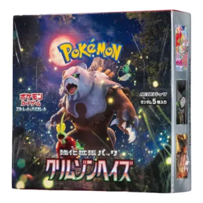 Pokémon Pokemon Card Jp Scarlet & Violet Enhanced Expansion Pack Box 'crimson Haze' In Multi