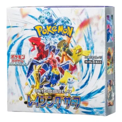 Pokémon Pokemon Card Jp Scarlet & Violet Enhanced Expansion Pack Box 'raging Surf' In Multi