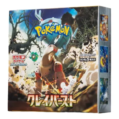 Pokémon Pokemon Card Jp Scarlet & Violet Expansion Pack Box 'clay Burst' In Multi