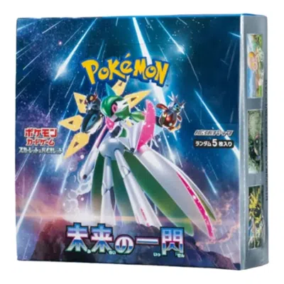 Pokémon Pokemon Card Jp Scarlet & Violet Expansion Pack Box 'future Flash' In Pattern