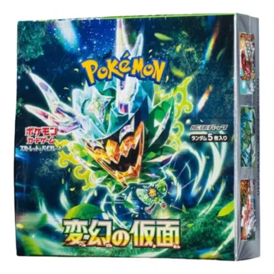 Pokémon Pokemon Card Jp Scarlet & Violet Expansion Pack Box 'mask Of Change' In Multi