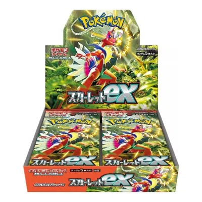 Pokémon Pokemon Card Jp Scarlet & Violet Expansion Pack Box 'scarlet Ex' In Multi