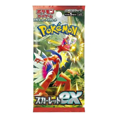 Pokémon Pokemon Card Jp Scarlet & Violet Expansion Pack 'scarlet Ex' In Multi