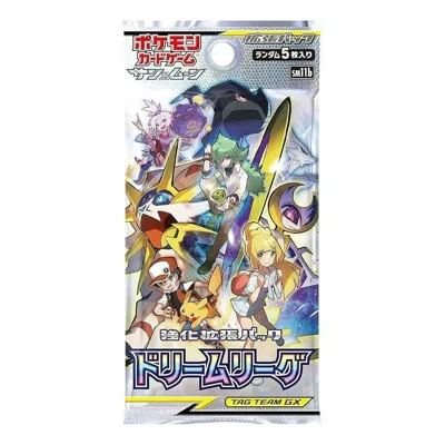 Pokémon Kids' Pokemon Card Jp Sun & Moon Enhanced Expansion Pack 'dream League' In Multi