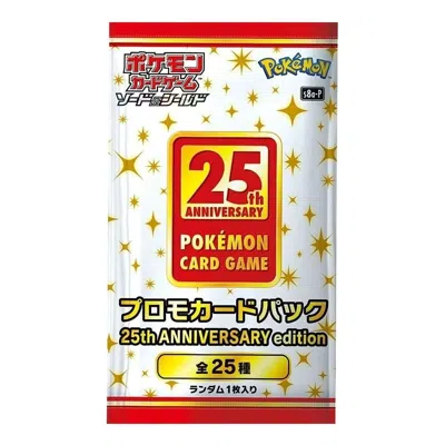 Pokémon Pokemon Card Jp Sword & Shield Promo Card Pack '25th Anniversary Edition' In Multi