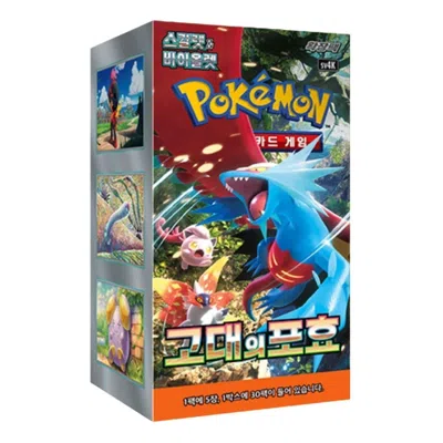 Pokémon Pokemon Card Kr Scarlet & Violet Expansion Pack Ancient Roar Box (30 Packs) In Multi