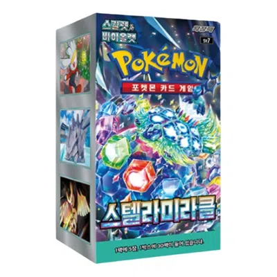 Pokémon Pokemon Card Kr Scarlet & Violet Expansion Pack Stellar Miracle Box (30 Packs) In Multi