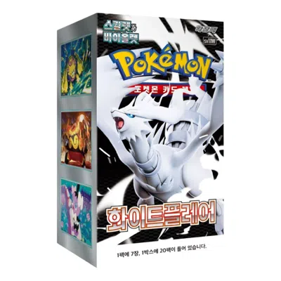 Pokémon Pokemon Card Kr Scarlet & Violet Expansion Pack White Flare Box (20 Packs) In Multi