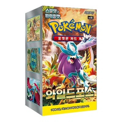 Pokémon Pokemon Card Kr Scarlet & Violet Expansion Pack Wild Force Box (30 Packs) In Multi