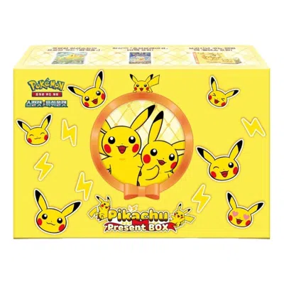 Pokémon Pokemon Card Kr Scarlet & Violet Pikachu Present Box In Yellow