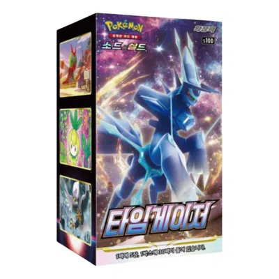 Pokémon Pokemon Card Kr Sword & Shield Expansion Pack Time Gazer Box (30 Packs) In Multi