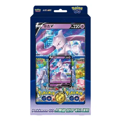 Pokémon Pokemon Card Kr Sword & Shield Pokemon Card Kr Go Special Jumbo Card Set Box In Multi