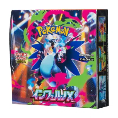 Pokémon Pokemon Card Mega Expansion Pack Box 'inferno X' In Multi