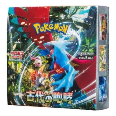 Pokémon Pokemon Card Scarlet & Violet Expansion Pack Box 'ancient Roar' In Multi