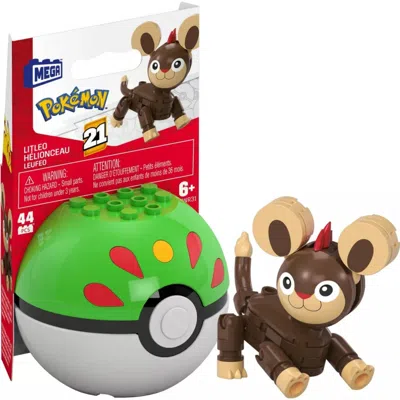 Pokémon Mattel Ddc Mega Construx Poke Ball Sprigatito Green In Multi