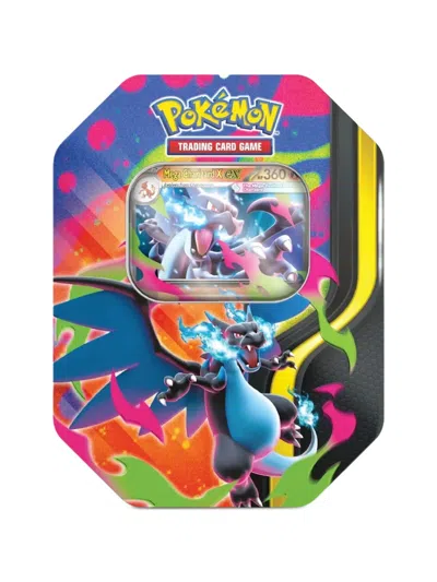 Pokémon Mega Charizard X Ex Tin In Black