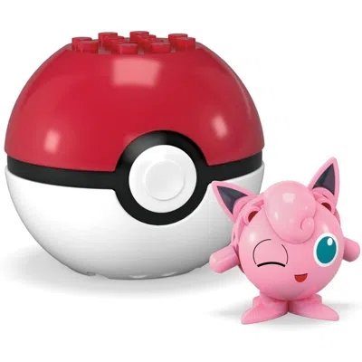 Pokémon Mega Evergreen Jigglypuff Ball Construction Toy In Multi